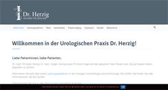 Desktop Screenshot of praxis-dr-herzig.de