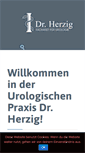 Mobile Screenshot of praxis-dr-herzig.de